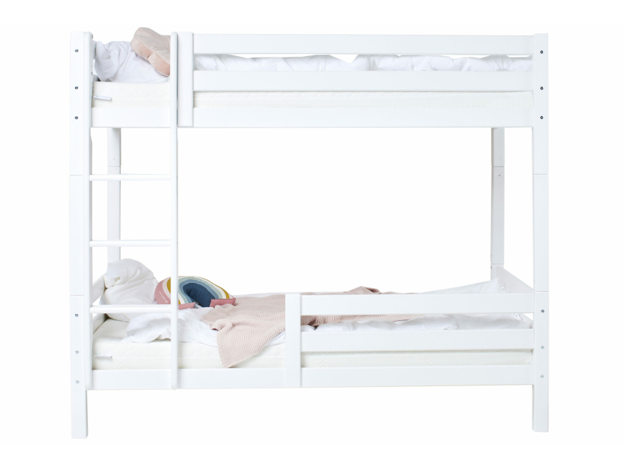 Hoppekids ECO Luxury hoog stapelbed met uitvalbeschermer 120x200 - rechte ladder - Afbeelding 7