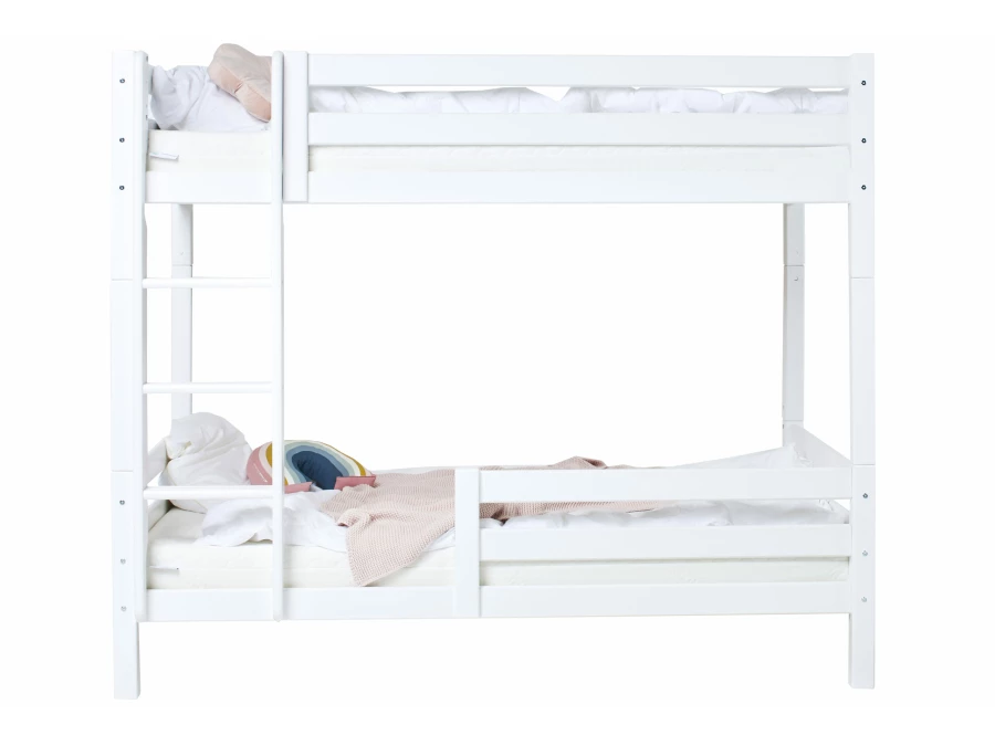 Hoppekids ECO Luxury hoog stapelbed met uitvalbeschermer 120x200 - rechte ladder - Afbeelding 7