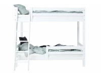 Hoppekids ECO Luxury hoog stapelbed met uitvalbeschermer 120x200 - schuine ladder - Afbeelding 4