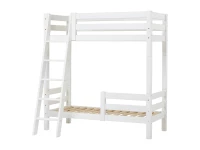 Hoppekids ECO Luxury hoog stapelbed met uitvalbeschermer 70x160 - schuine ladder
