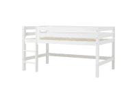 Hoppekids ECO Luxury halfhoogslaper 120x200 - rechte ladder