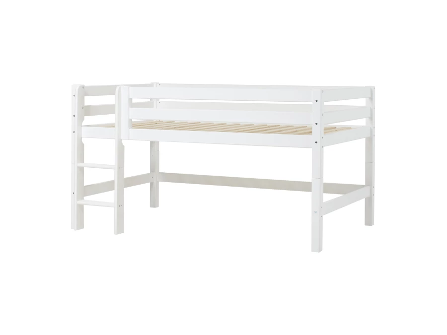 Hoppekids ECO Luxury halfhoogslaper 120x200 - rechte ladder