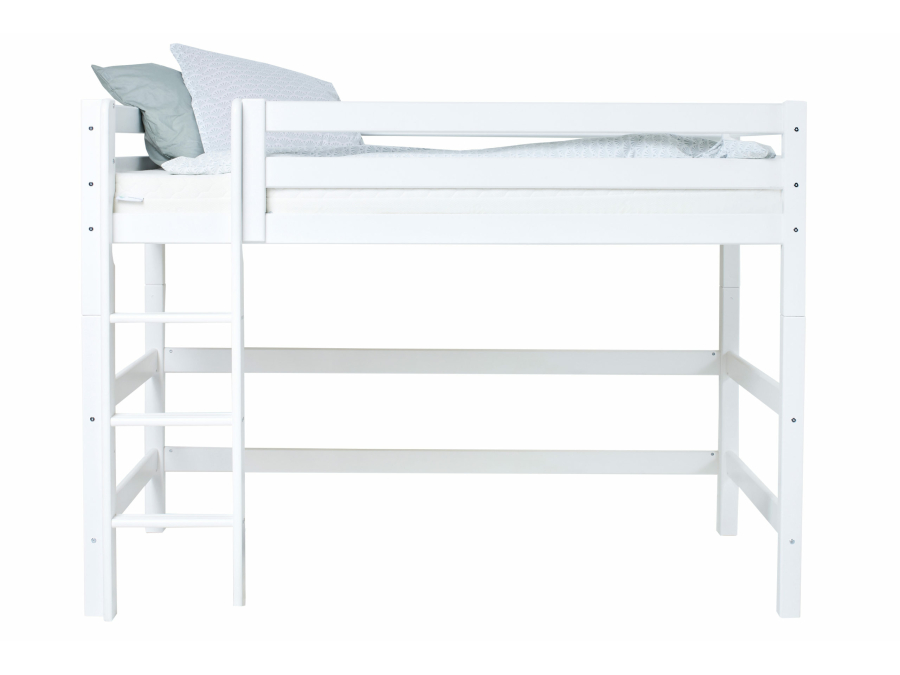 Hoppekids ECO Luxury verhoogde halfhoogslaper 120x200 - rechte ladder - Afbeelding 5