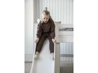 Hoppekids ECO Luxury halfhoogslaper met glijbaan 70x160 - schuine ladder - Afbeelding 5