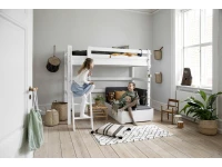 Hoppekids ECO Luxury hoogslaper 90x200 - schuine ladder - Afbeelding 6