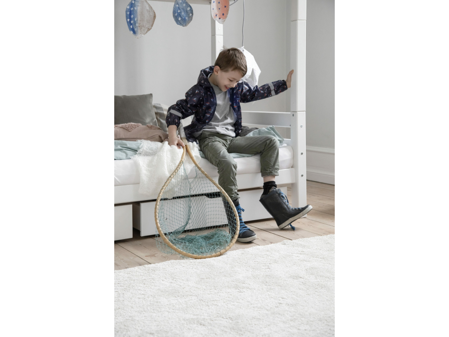 Hoppekids ECO Luxury hoog stapelbed 90x200 - rechte ladder - Afbeelding 8