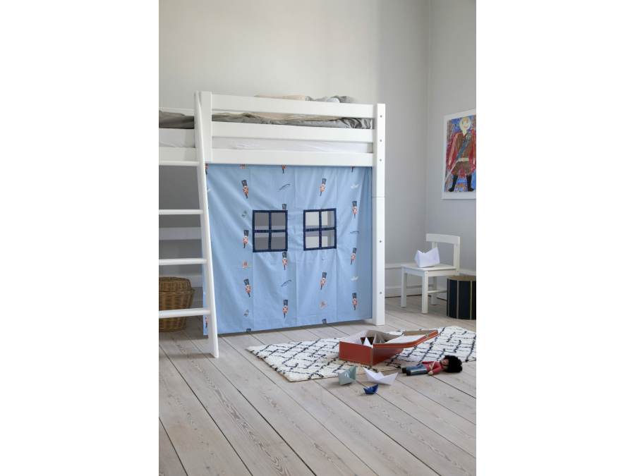 Hoppekids Tin Soldier Gordijn verhoogde halfhoogslaper 70x160 - Afbeelding 4