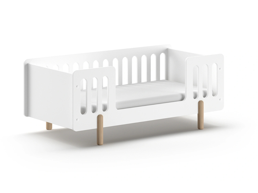 Jaxx Smile peuterbed 70x140 wit
