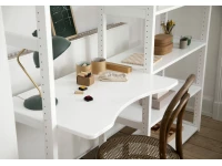 Hoppekids Storey boekenkast met bureau - 12 legplanken - 100 cm - Afbeelding 2