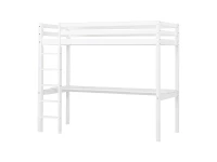 Hoppekids ECO Dream hoogslaper met bureau 90x200 - wit