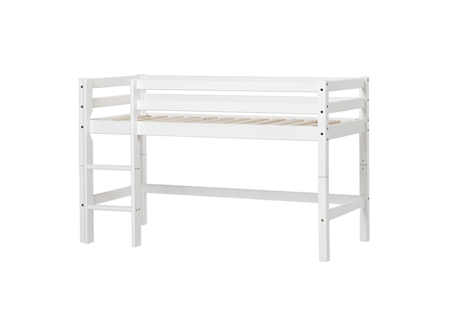 Hoppekids ECO Dream halfhoogslaper 70x160 - wit