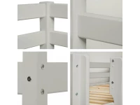 Hoppekids ECO Comfort stapelbed 70x160 - Dove Grey - Afbeelding 5