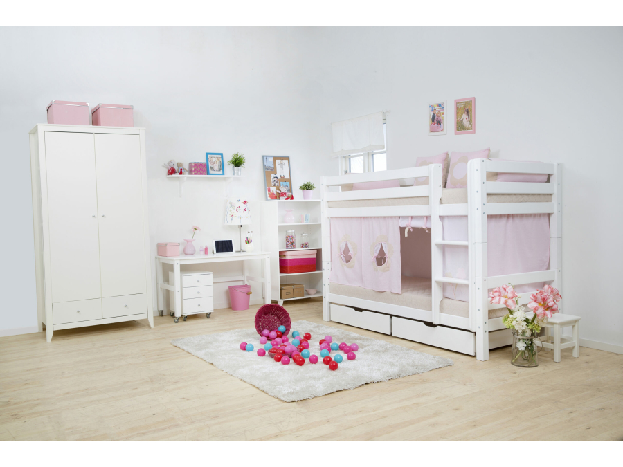 Hoppekids ECO Luxury stapelbed 90x200 - rechte ladder - Afbeelding 2