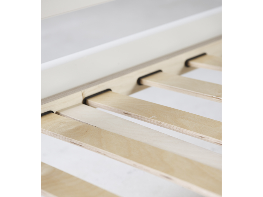 Hoppekids ECO Luxury bedbank met 1/2 uitvalbeschermer 90x200 - luxe bodem - Afbeelding 10