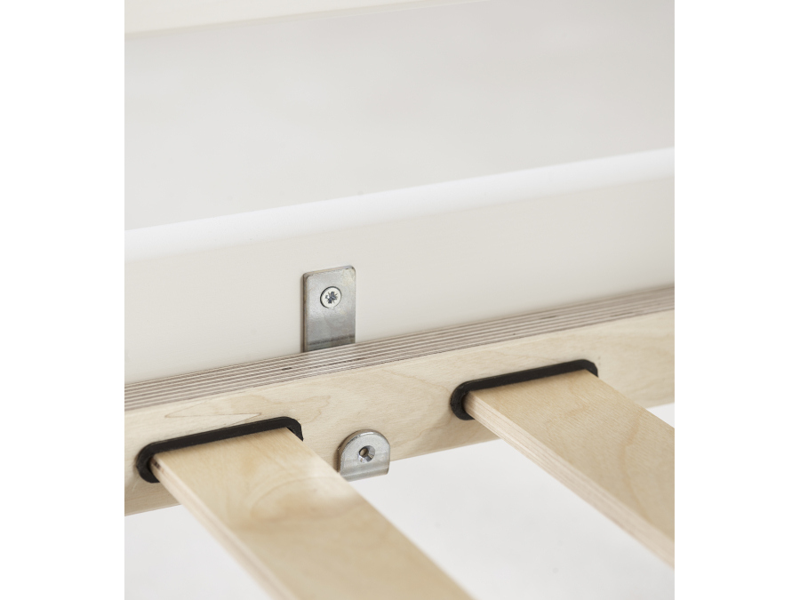 Hoppekids ECO Luxury bedbank met 1/2 uitvalbeschermer 90x200 - luxe bodem - Afbeelding 7