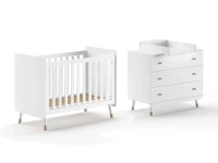 Jaxx Billy 2-delige babykamer wit
