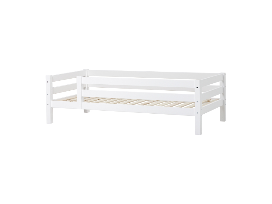 Hoppekids ECO Luxury bedbank met 3/4 uitvalbeschermer 90x200 - luxe bodem