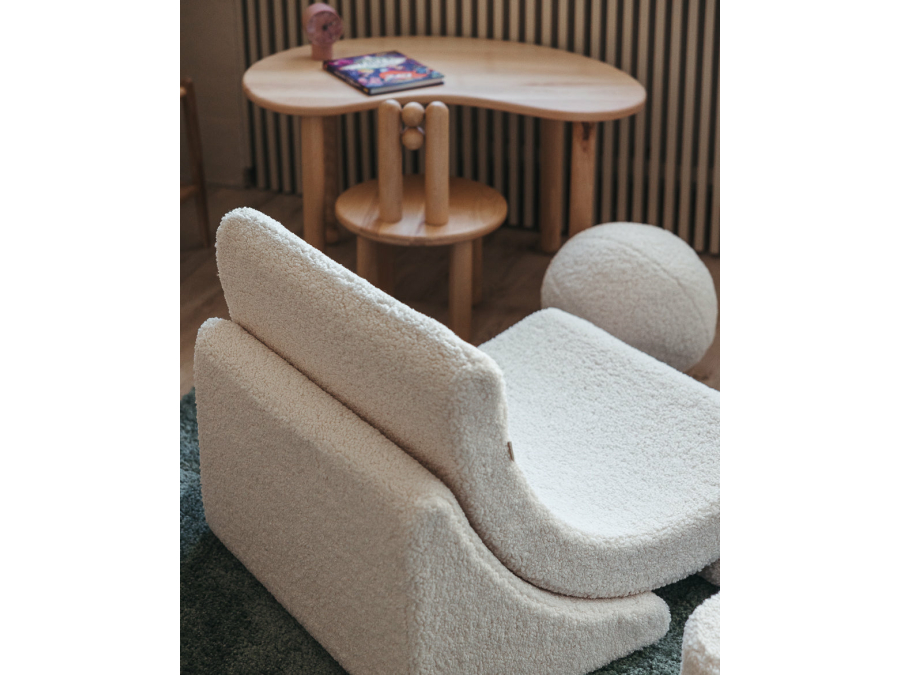 WigiWama moon chair - Cream White - Afbeelding 6