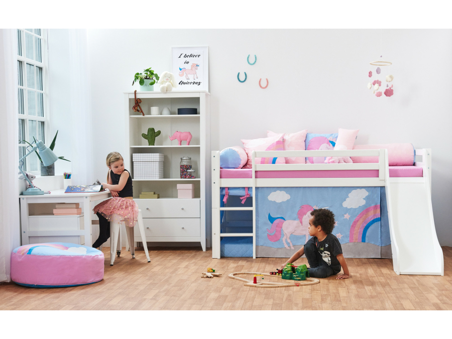 Hoppekids Unicorn rond kussen - Afbeelding 3