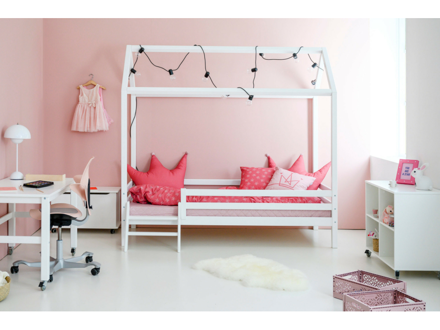 Hoppekids PRINCESS kussen - kroon - Afbeelding 2
