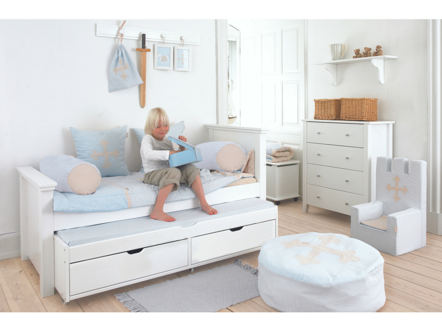 Hoppekids Fairytale Knight rond kussen - Afbeelding 6