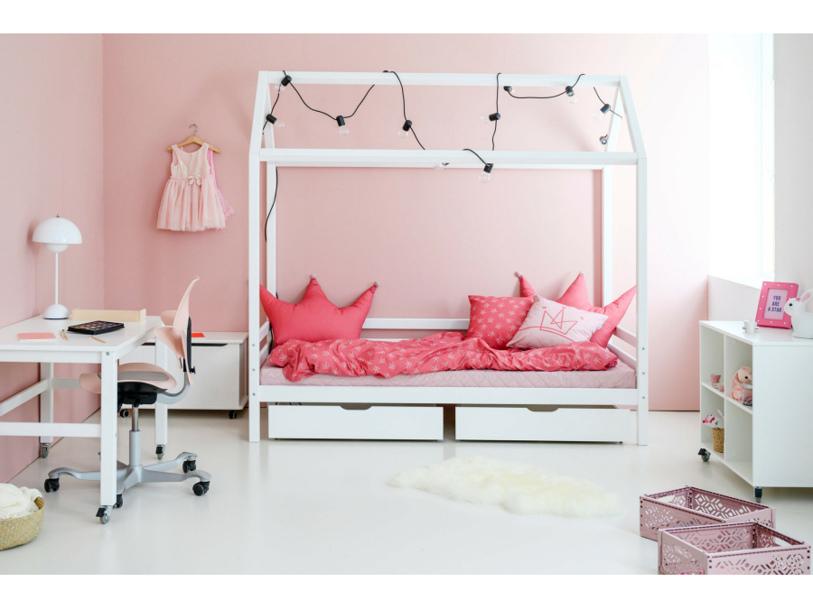 Hoppekids PRINCESS dekbedovertrek - eenpersoonsbed - Afbeelding 3