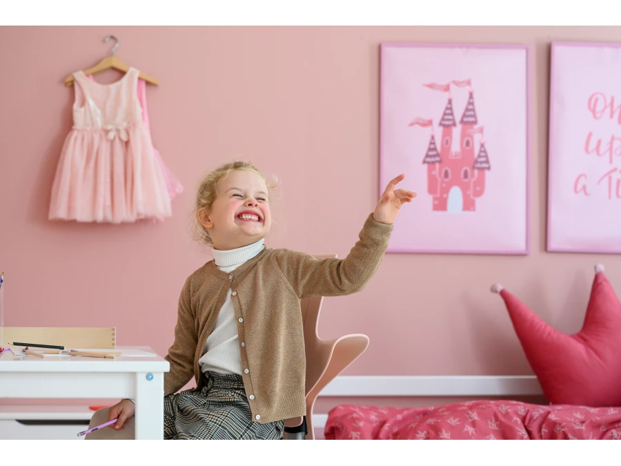 Hoppekids PRINCESS kussen - kroon - Afbeelding 6
