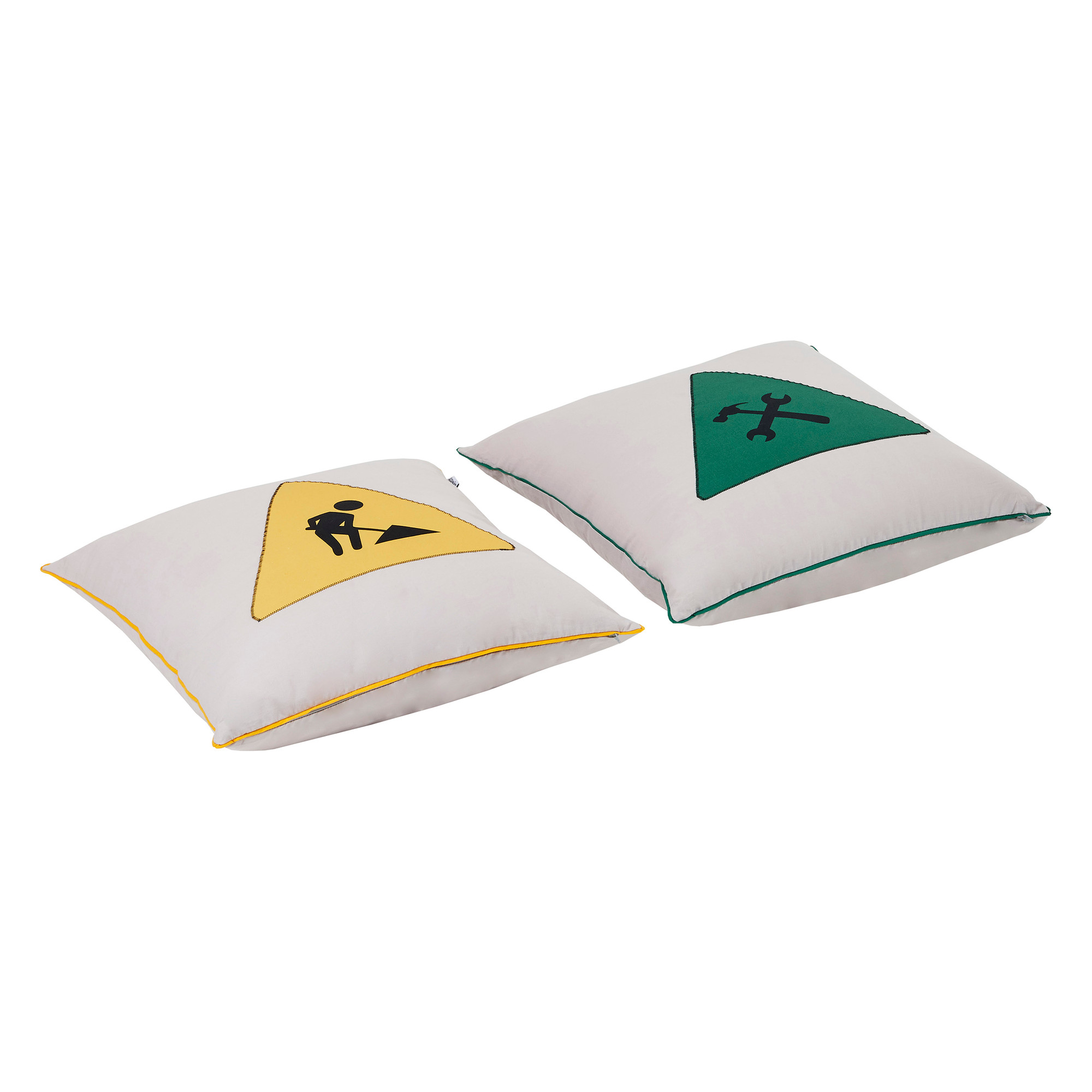 Hoppekids Construction kussen - set 2 stuks