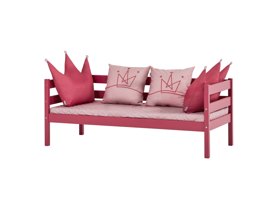 Hoppekids PRINCESS kussen - kroon - Afbeelding 4