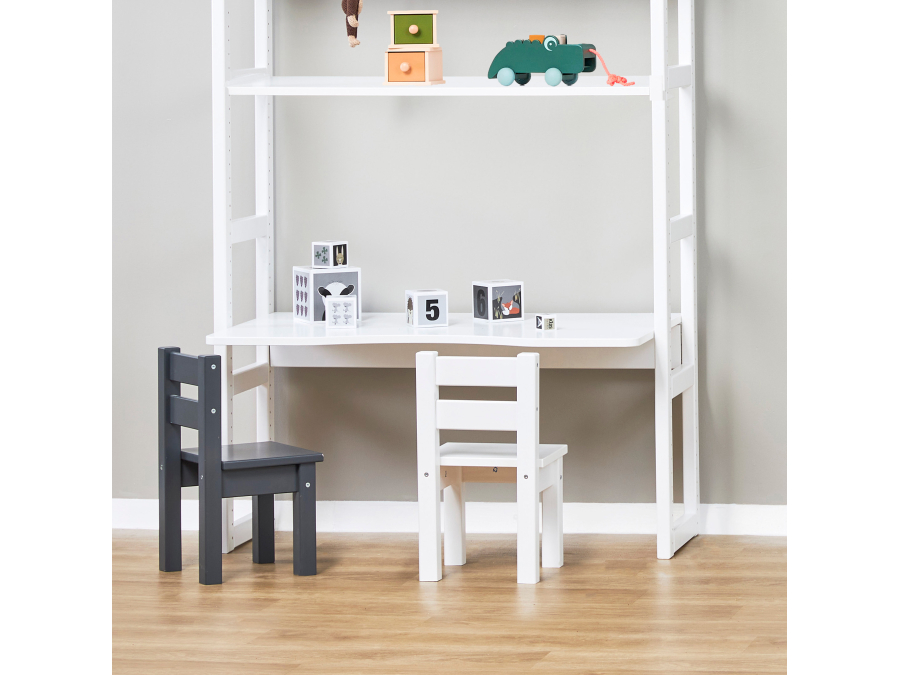 Hoppekids Mads kinderstoel - Wit - Afbeelding 3