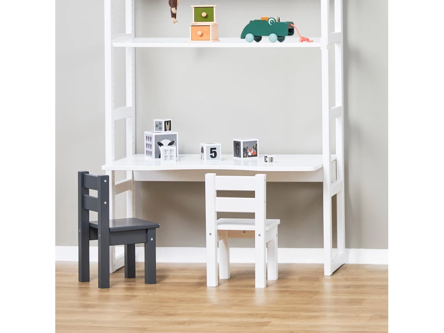 Hoppekids Mads kinderstoel - Wit - Afbeelding 3