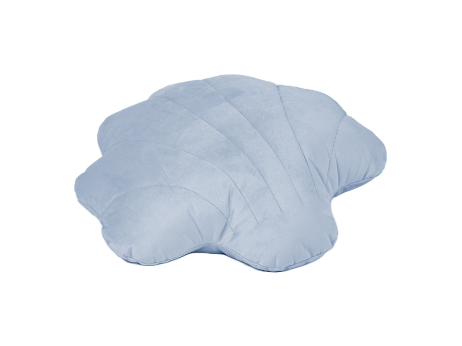 Hoppekids Mermaid Shell kussen - blauw