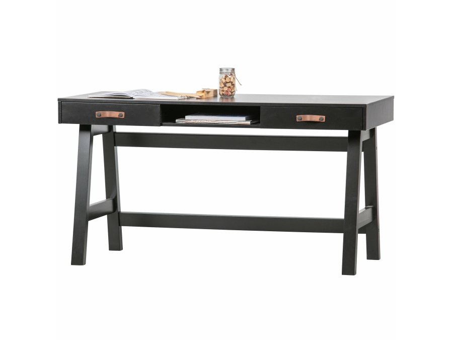 Woood Dian bureau Diep Zwart - Afbeelding 4