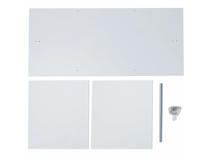 Woood Connect interieurpakket tbv 2-deurs kast met lade wit - Afbeelding 2