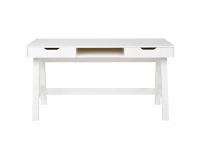 Woood Nikki bureau grenen Wit - Afbeelding 4