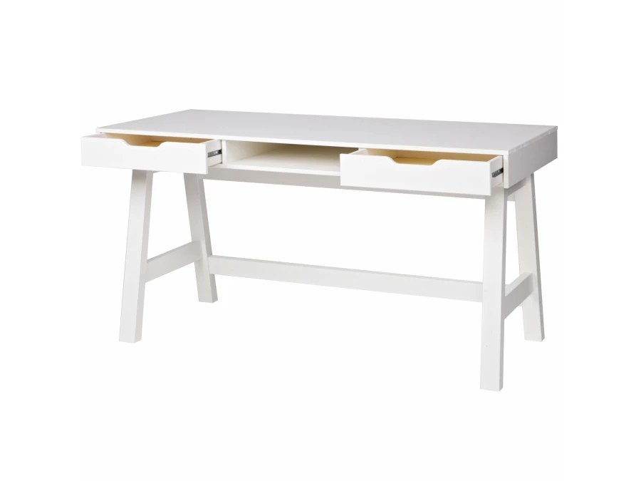 Woood Nikki bureau grenen Wit - Afbeelding 5
