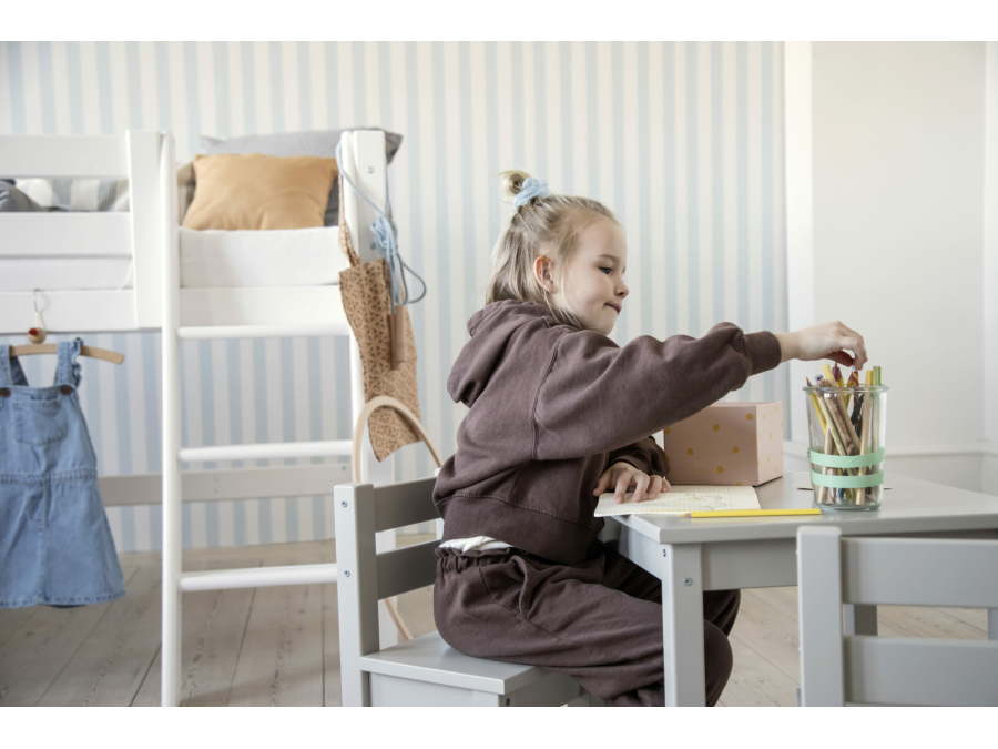 Hoppekids  Mads kinderstoel - Dove Grey - Afbeelding 4