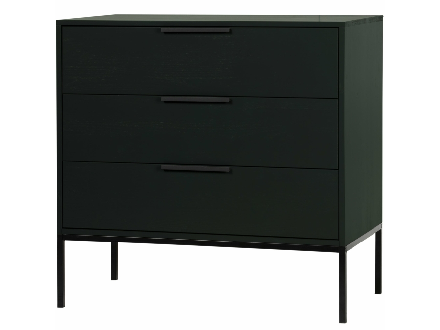Woood Adam commode grenen zwart