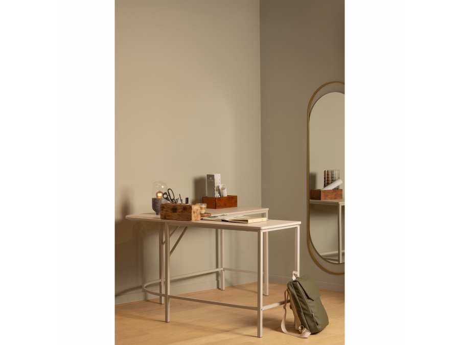 Woood Mike hoekbureau hout / metaal Dust - Afbeelding 2