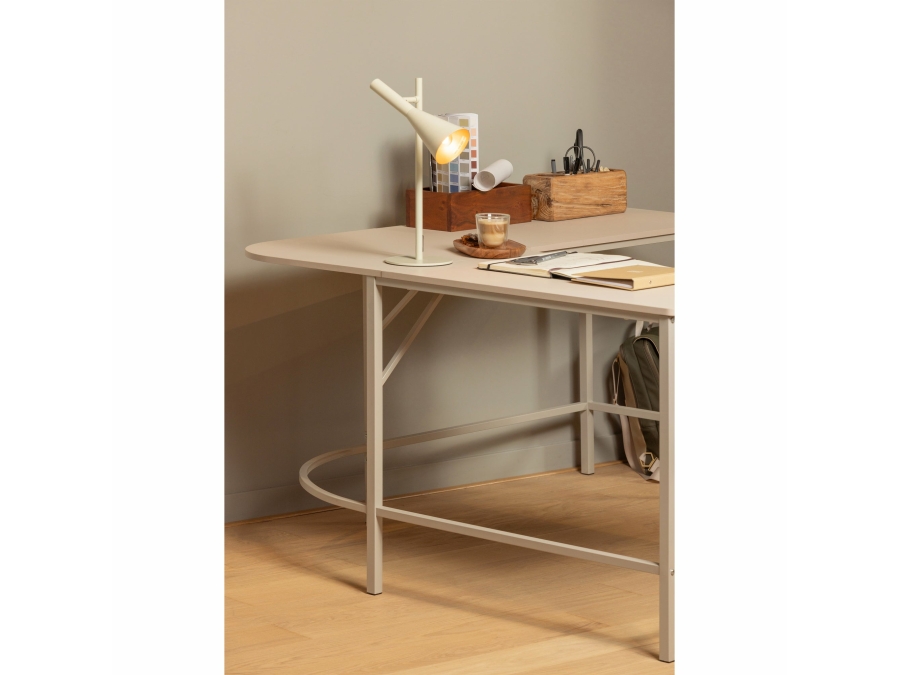 Woood Mike hoekbureau hout / metaal Dust - Afbeelding 3