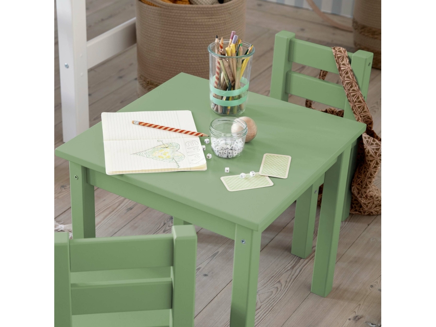 Hoppekids Mads kinderstoel - Pale Green - Afbeelding 2