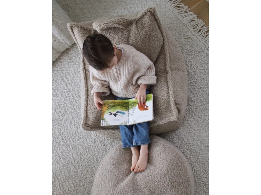WigiWama beanbag chair - Biscuit - Afbeelding 3
