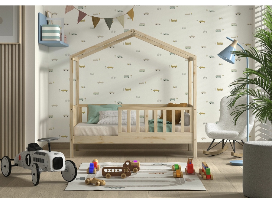 Vipack Dallas juniorbed 70x140 - Naturel - Afbeelding 2