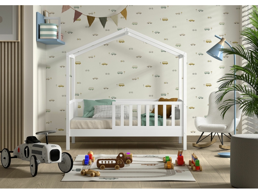 Vipack Dallas juniorbed 70x140 - wit - Afbeelding 2