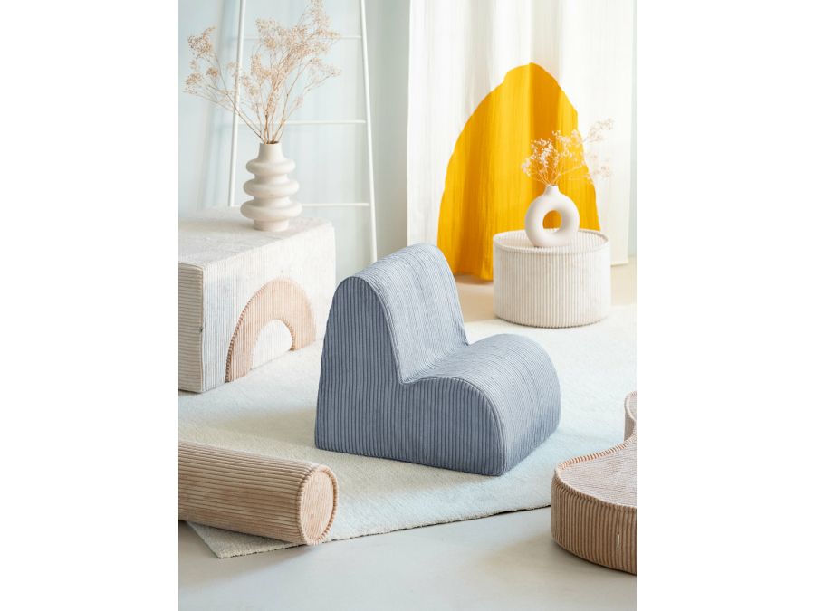 WigiWama cloud chair - Blueberry Blue - Afbeelding 2