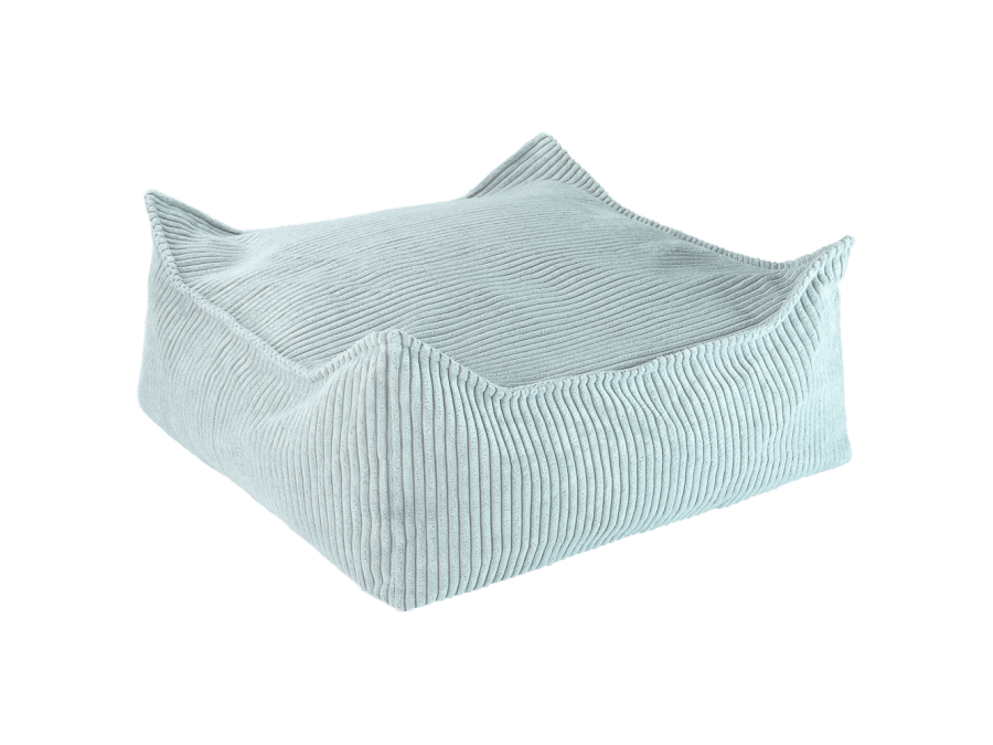 WigiWama square ottoman - Peppermint Green