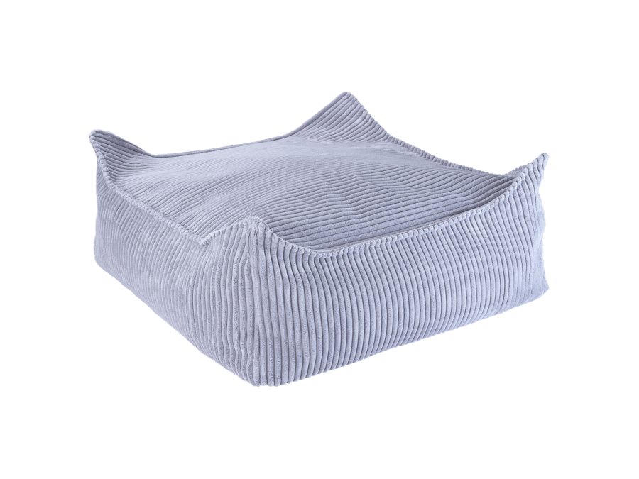 WigiWama square ottoman - Blueberry Blue