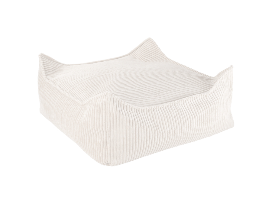 WigiWama square ottoman - Marshmallow