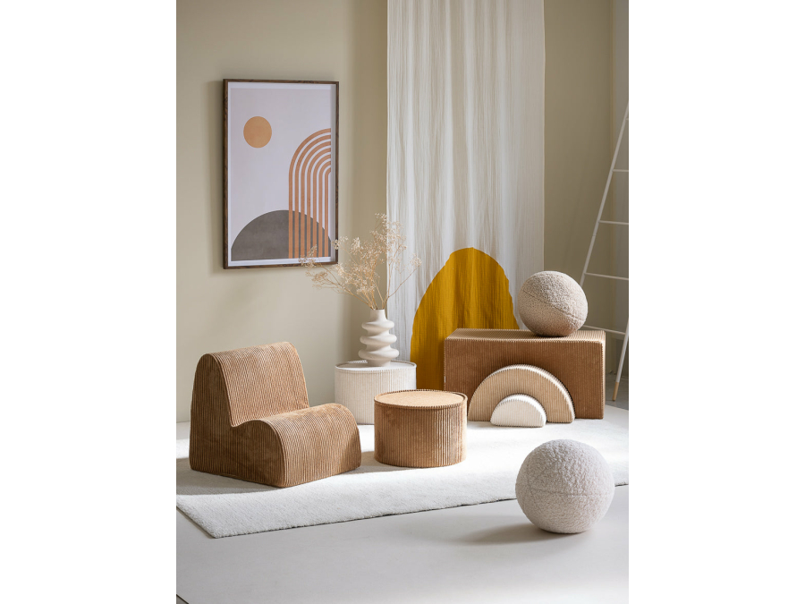 WigiWama cloud chair - Toffee - Afbeelding 3