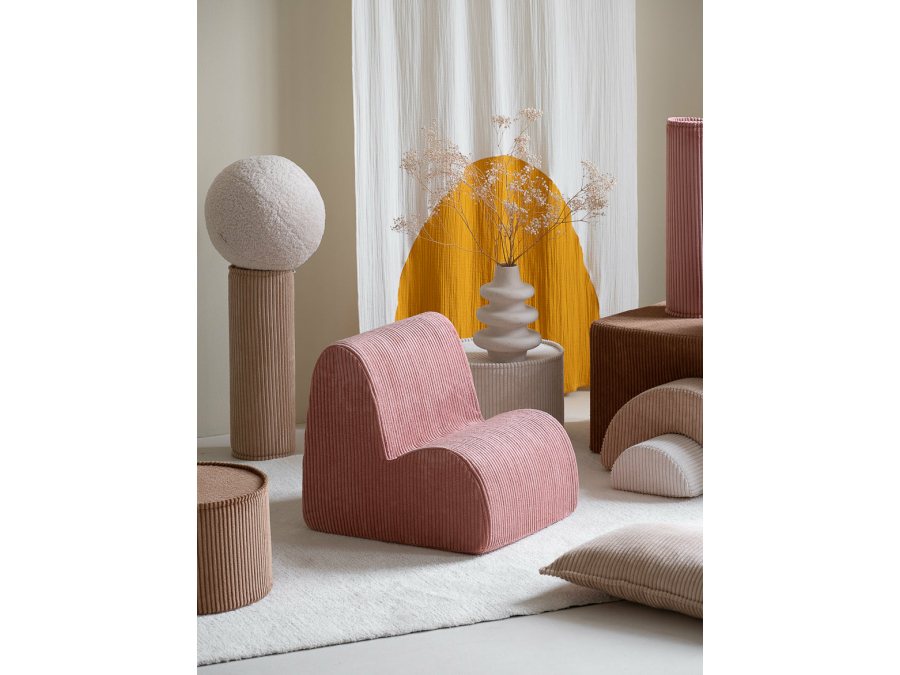WigiWama cloud chair - Pink Mousse - Afbeelding 5
